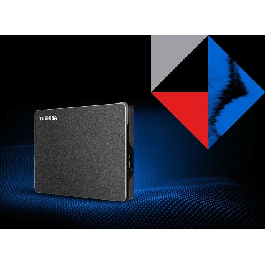 Toshiba HDTX140XK3CA Canvio Gaming 4 TB Portable Hard Drive - External - Black