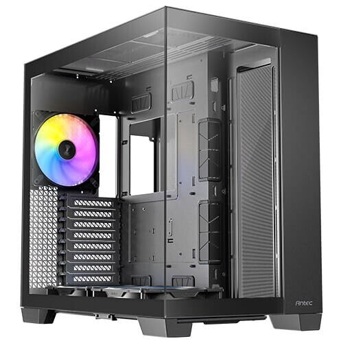 Antec C8 ARGB, 2x TQR 160mm & 1x TQ 140mm ARGB PWM Fans Included, Dual-Chamber