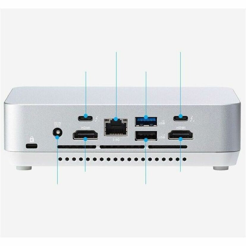 Asus RNUC14RVSU70000UI NUC 14 Pro+ Barebone System Mini PC Core Ultra 7 14th Gen