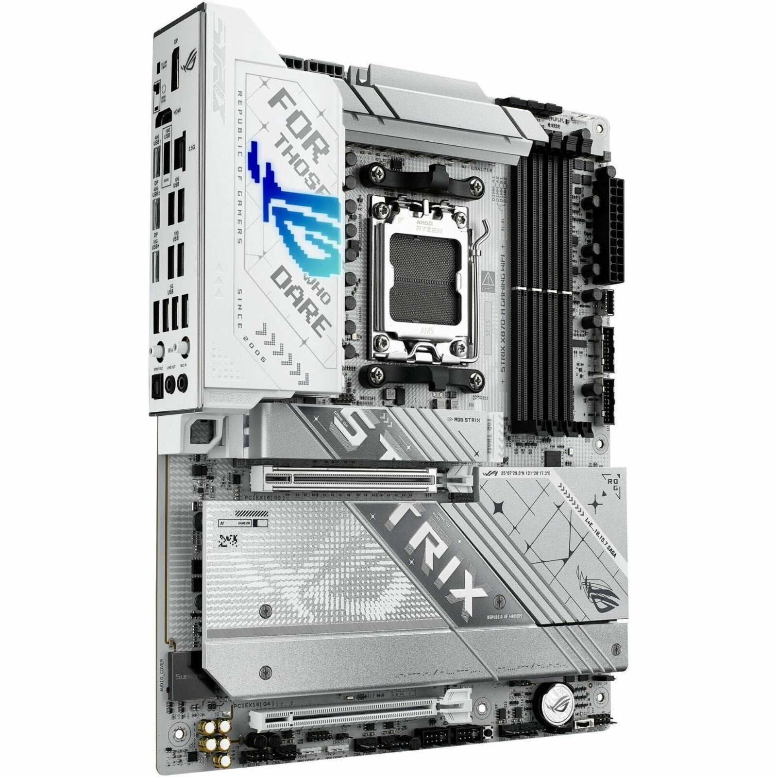 Asus ROG STRIX X870-A GAMING WIFI Gaming Desktop Motherboard - AMD X870 Chipset