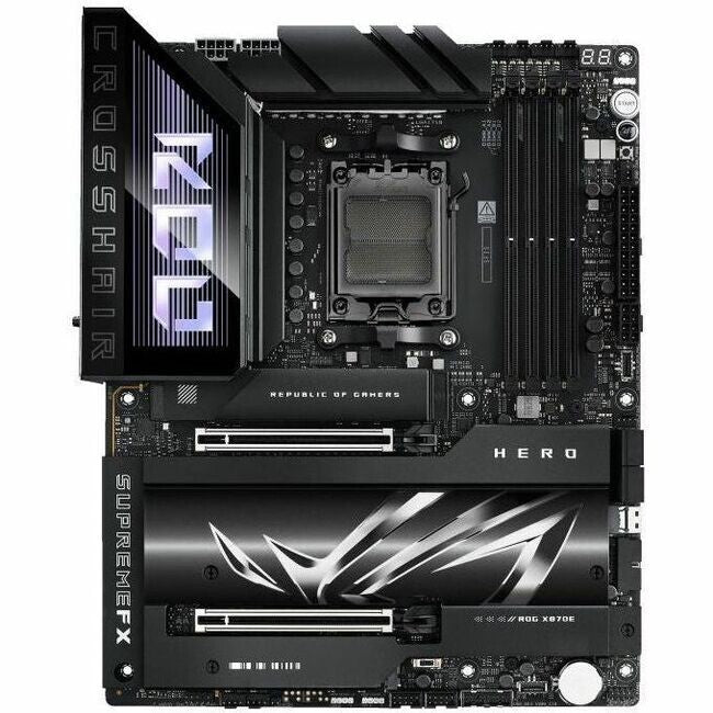 Asus ROG CROSSHAIR X870E HERO Gaming Desktop Motherboard - AMD X870E Chipset