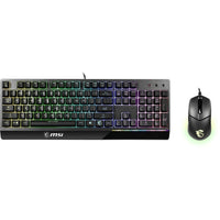 MSI Vigor GK30 Combo Mechanical RGB Backlight Keyboard Mouse 5000dpi Black