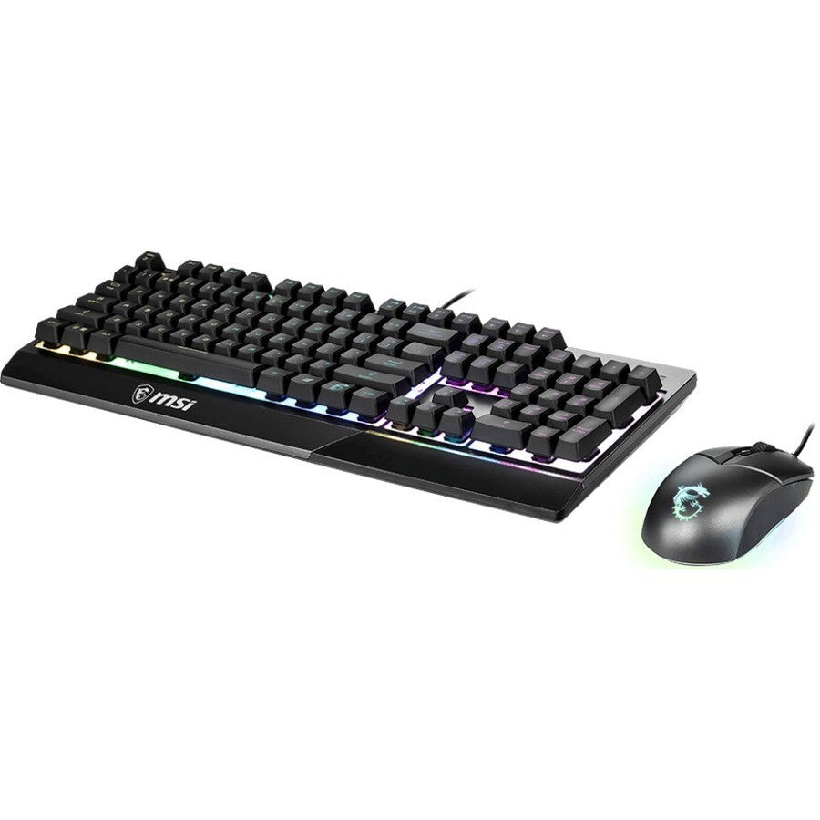 MSI Vigor GK30 Combo Mechanical RGB Backlight Keyboard Mouse 5000dpi Black