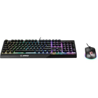 MSI Vigor GK30 Combo Mechanical RGB Backlight Keyboard Mouse 5000dpi Black