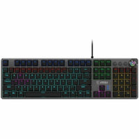 MSI FORGEGK310C FORGE GK310 Gaming 104 Keyboard Mouse 7200dpi USB Black