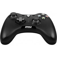 MSI ForceGC30V2 Gaming Pad Wireless w 6.5' USB Cable for Android PC Black