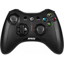 MSI ForceGC30V2 Gaming Pad Wireless w 6.5' USB Cable for Android PC Black