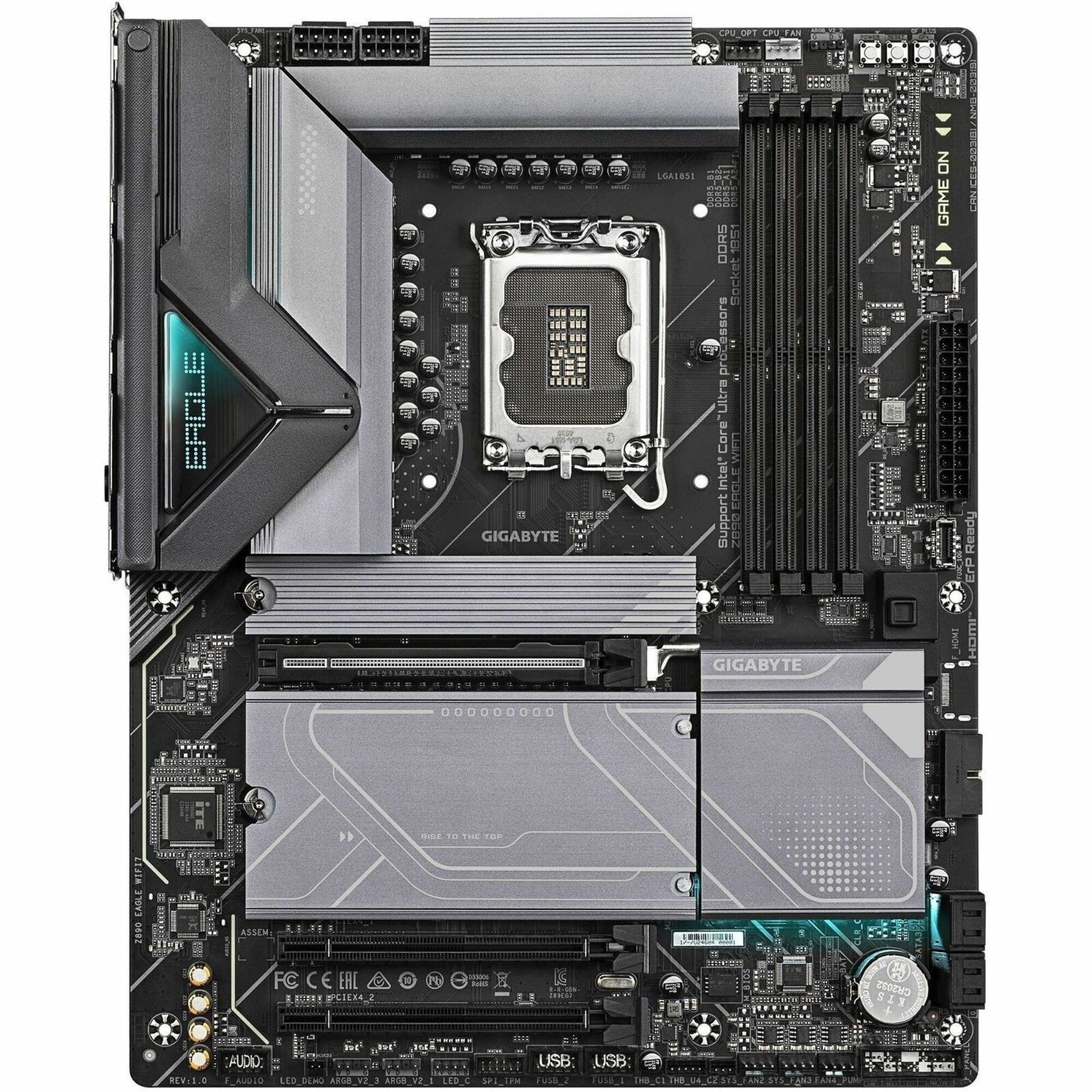 Gigabyte Z890 EAGLE WIFI7 Aorus Ultra Durable Gaming Desktop Motherboard - Intel