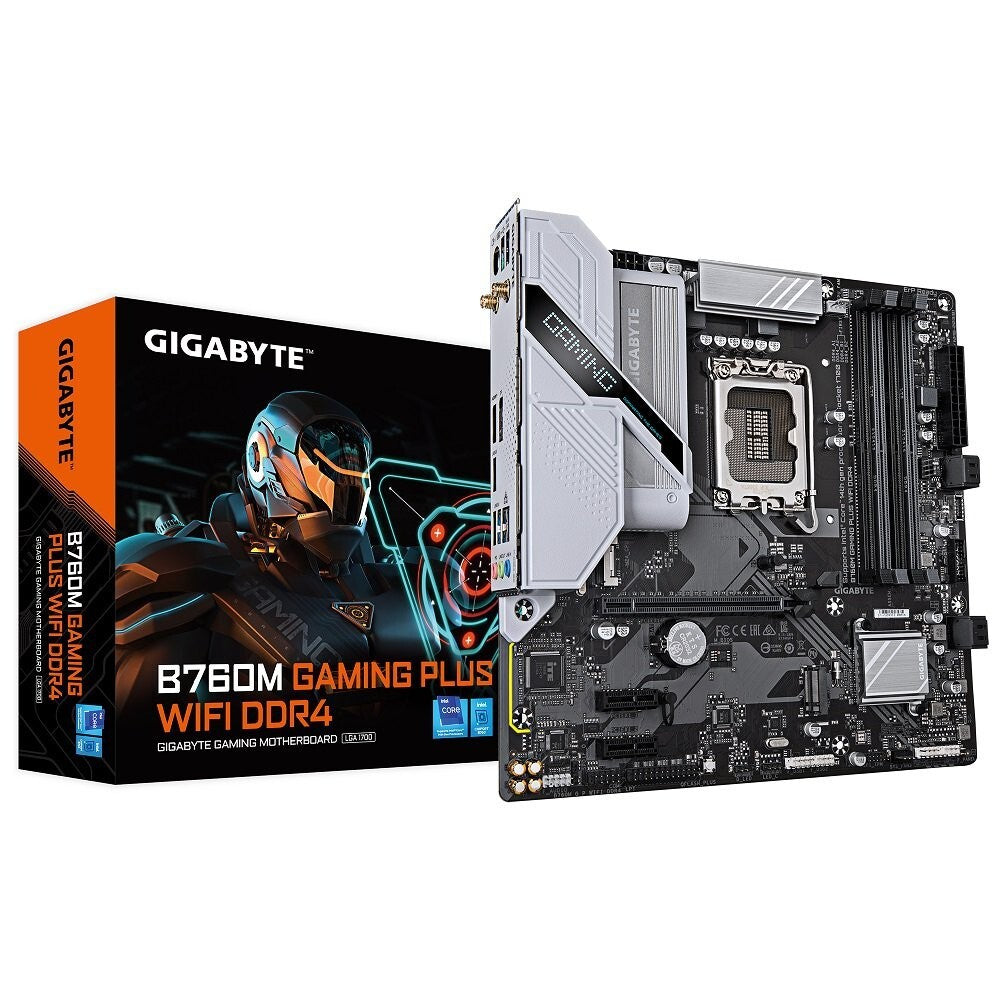 Gigabyte B760M GAMING PLUS WIFI DDR4 LGA1700 socket/ Intel B760/ DDR4/ WiFi&BT