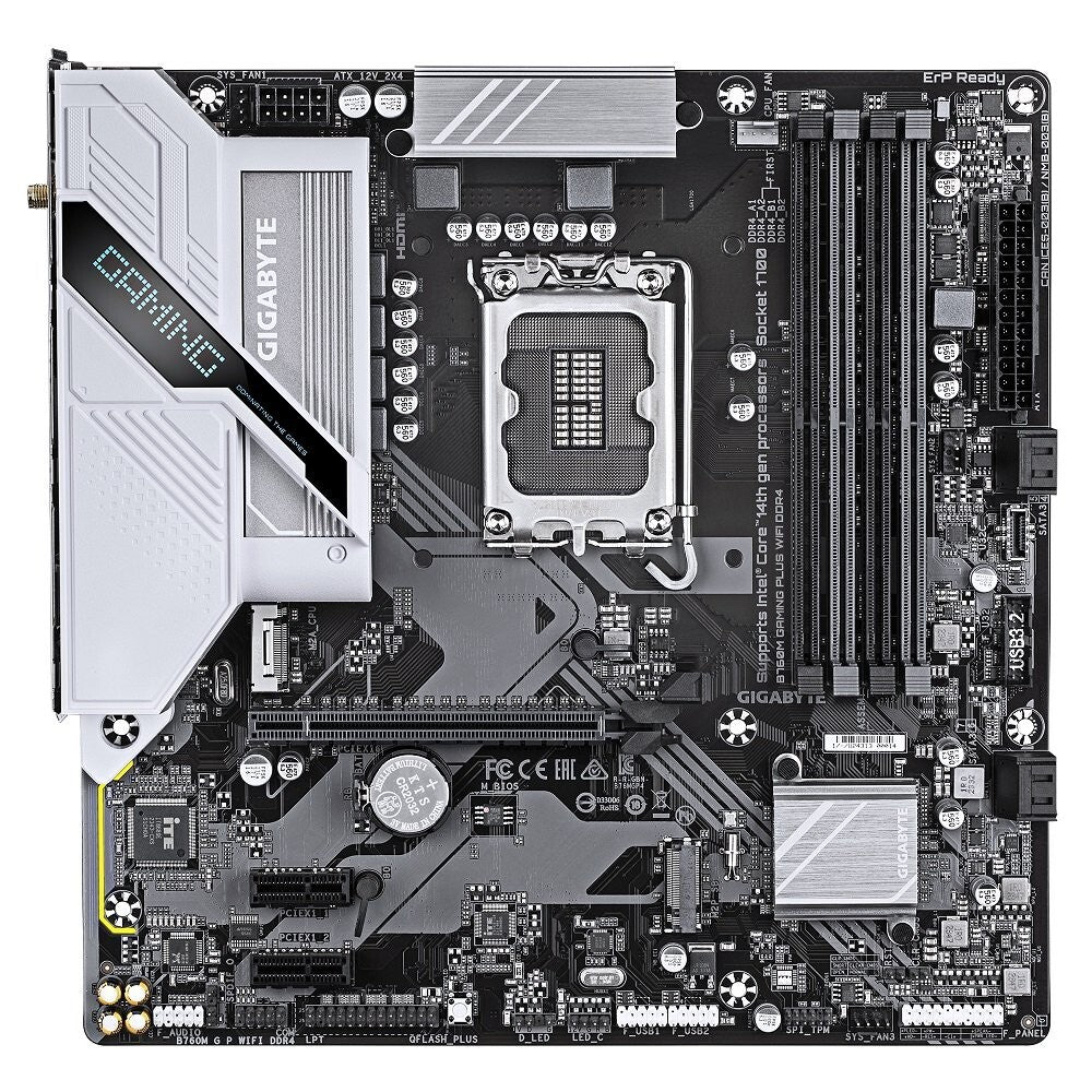 Gigabyte B760M GAMING PLUS WIFI DDR4 LGA1700 socket/ Intel B760/ DDR4/ WiFi&BT