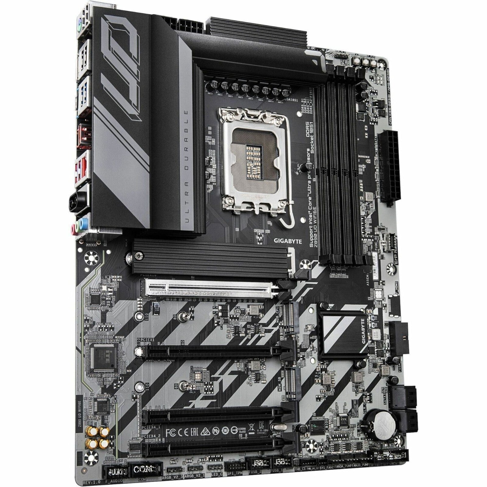 Gigabyte Z890 UD WIFI6E Aorus Ultra Durable Gaming Desktop Motherboard - Intel