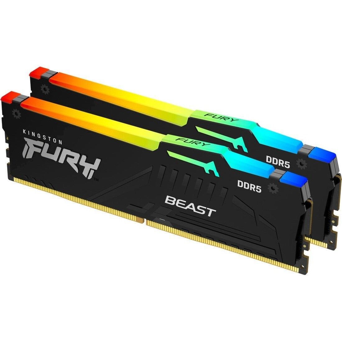 Kingston KF552C40BBAK2-32 FURY Beast 32GB (2 x 16GB) DDR5 SDRAM Memory Kit DIMM