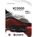 Kingston SKC3000S/512G KC3000 512 GB Solid State Drive M.2 2280 Internal - NVMe