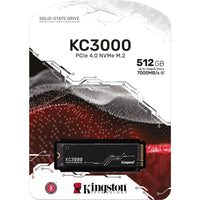 Kingston SKC3000S/512G KC3000 512 GB Solid State Drive M.2 2280 Internal - NVMe