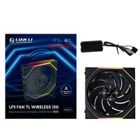 Lian Li 12RTL1W1B UNI Fan TL 120 Wireless Reverse Blade Controller Not Included