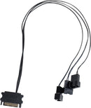 Lian Li 12SLLCD1W3B UNI Fan SL-LCD Wireless 120 - Triple Pack - Performance ARGB