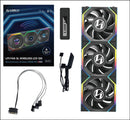 Lian Li 12SLLCD1W3B UNI Fan SL-LCD Wireless 120 - Triple Pack - Performance ARGB