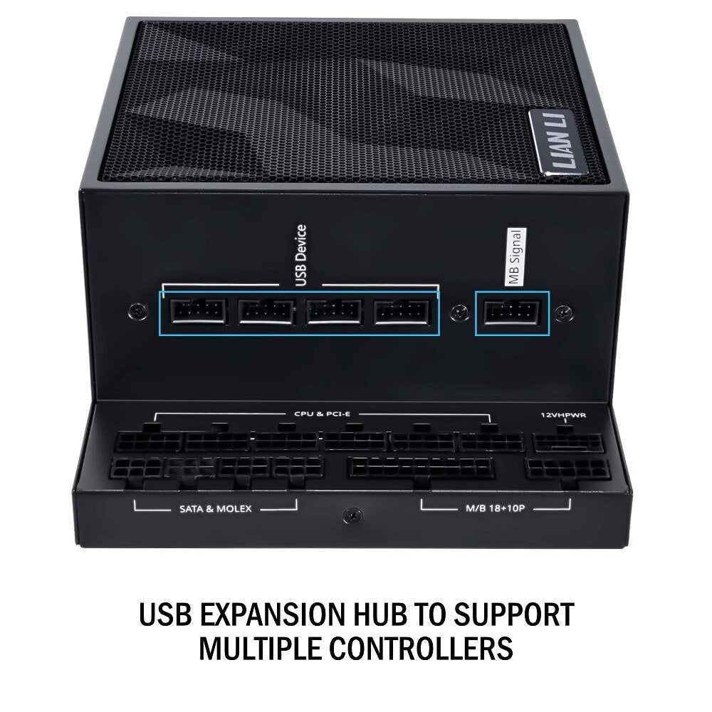 Lian Li EG1000BE.US Edge series 1000W- 80 PLUS Platinum Power supply- ATX 3.1