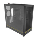 MONTECH HS01B HS01, ATX Mid-Tower PC Case, Gaming PC, High-Airflow, Reversible
