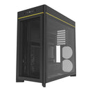 MONTECH HS01B HS01, ATX Mid-Tower PC Case, Gaming PC, High-Airflow, Reversible