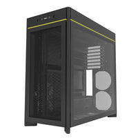 MONTECH HS01B HS01, ATX Mid-Tower PC Case, Gaming PC, High-Airflow, Reversible