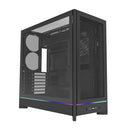 MONTECH HS01B HS01, ATX Mid-Tower PC Case, Gaming PC, High-Airflow, Reversible