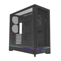MONTECH HS01B HS01, ATX Mid-Tower PC Case, Gaming PC, High-Airflow, Reversible