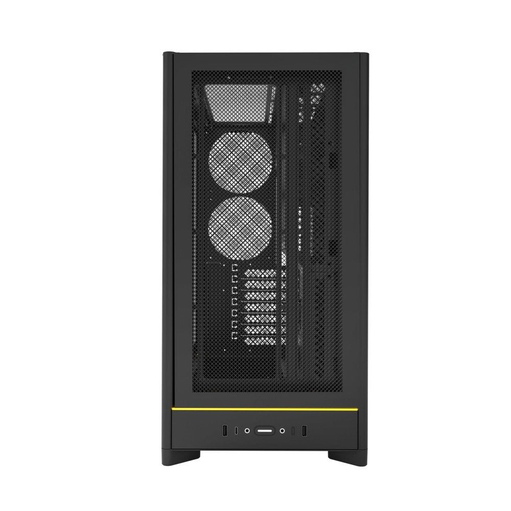 MONTECH HS01B HS01, ATX Mid-Tower PC Case, Gaming PC, High-Airflow, Reversible