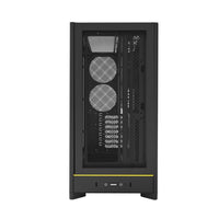 MONTECH HS01B HS01, ATX Mid-Tower PC Case, Gaming PC, High-Airflow, Reversible