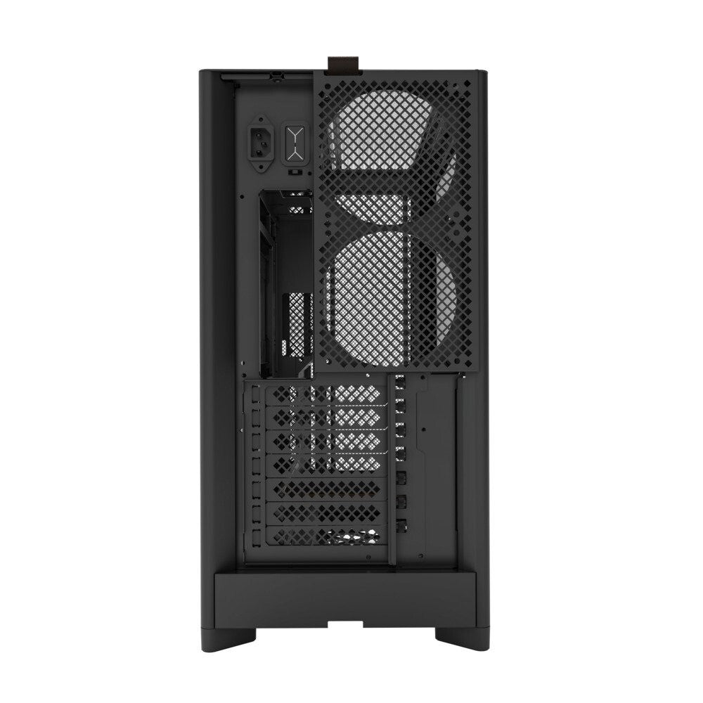 MONTECH HS01B HS01, ATX Mid-Tower PC Case, Gaming PC, High-Airflow, Reversible