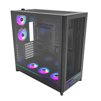 MONTECH HS01PB HS01 PRO, ATX Mid-Tower PC Case, Gaming PC, High-Airflow