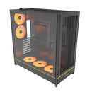MONTECH HS01PB HS01 PRO, ATX Mid-Tower PC Case, Gaming PC, High-Airflow