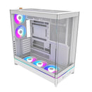 MONTECH HS02PW HS02 PRO, ATX Mid-Tower PC Case, Gaming PC, High-Airflow, 5x ARGB
