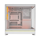 MONTECH HS02PW HS02 PRO, ATX Mid-Tower PC Case, Gaming PC, High-Airflow, 5x ARGB