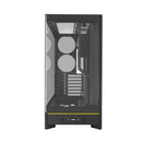 MONTECH HS02B HS02, ATX Mid-Tower PC Case, Gaming PC, High-Airflow, Reversible