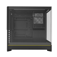 MONTECH HS02B HS02, ATX Mid-Tower PC Case, Gaming PC, High-Airflow, Reversible