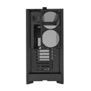 MONTECH HS02B HS02, ATX Mid-Tower PC Case, Gaming PC, High-Airflow, Reversible