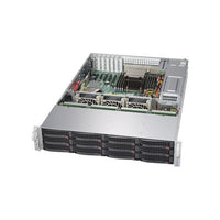 Supermicro CSE-826BE1C-R920LPB SuperChassis Rack-mountable 2U - 12 x Bay - Black