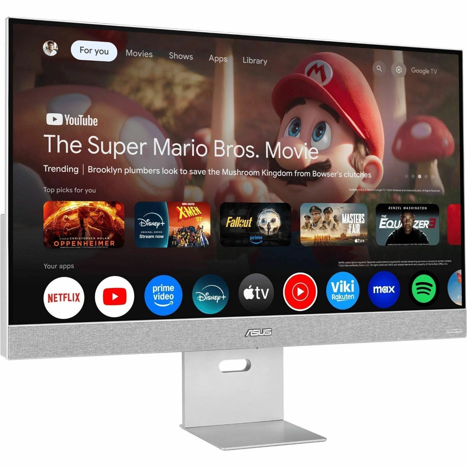 Asus MS32UC ZenScreen 32" Class 4K UHD Smart LED Monitor - 16:9 - 400 Nit - 5 ms