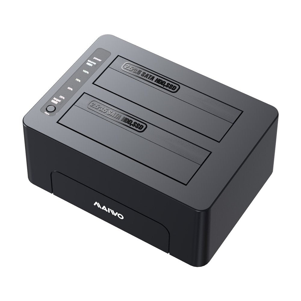 MAIWO K3082 2 Bays Docking Station for 2.5 inch/3.5 inch SATA HDD/SSD