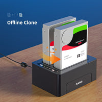 MAIWO K3082 2 Bays Docking Station for 2.5 inch/3.5 inch SATA HDD/SSD