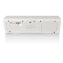 Microlab MD212WHITE Wireless Bluetooth Portable Stereo Speaker w/ Microphone