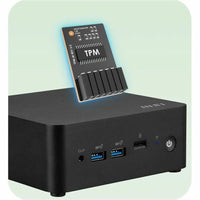 MSI CUBINUC1M007 Cubi NUC 007US Mini PC Intel Core 7-150U, 32GB. 1TB, W11P, 3Y