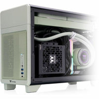 Thermaltake CA-11A-00SENN-00 TR100 Gaming Computer Case - Small - Matcha Green