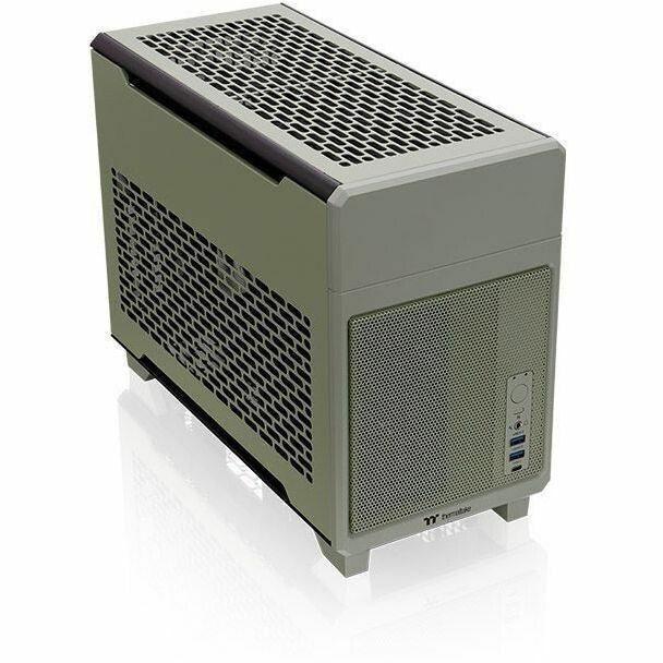 Thermaltake CA-11A-00SENN-00 TR100 Gaming Computer Case - Small - Matcha Green