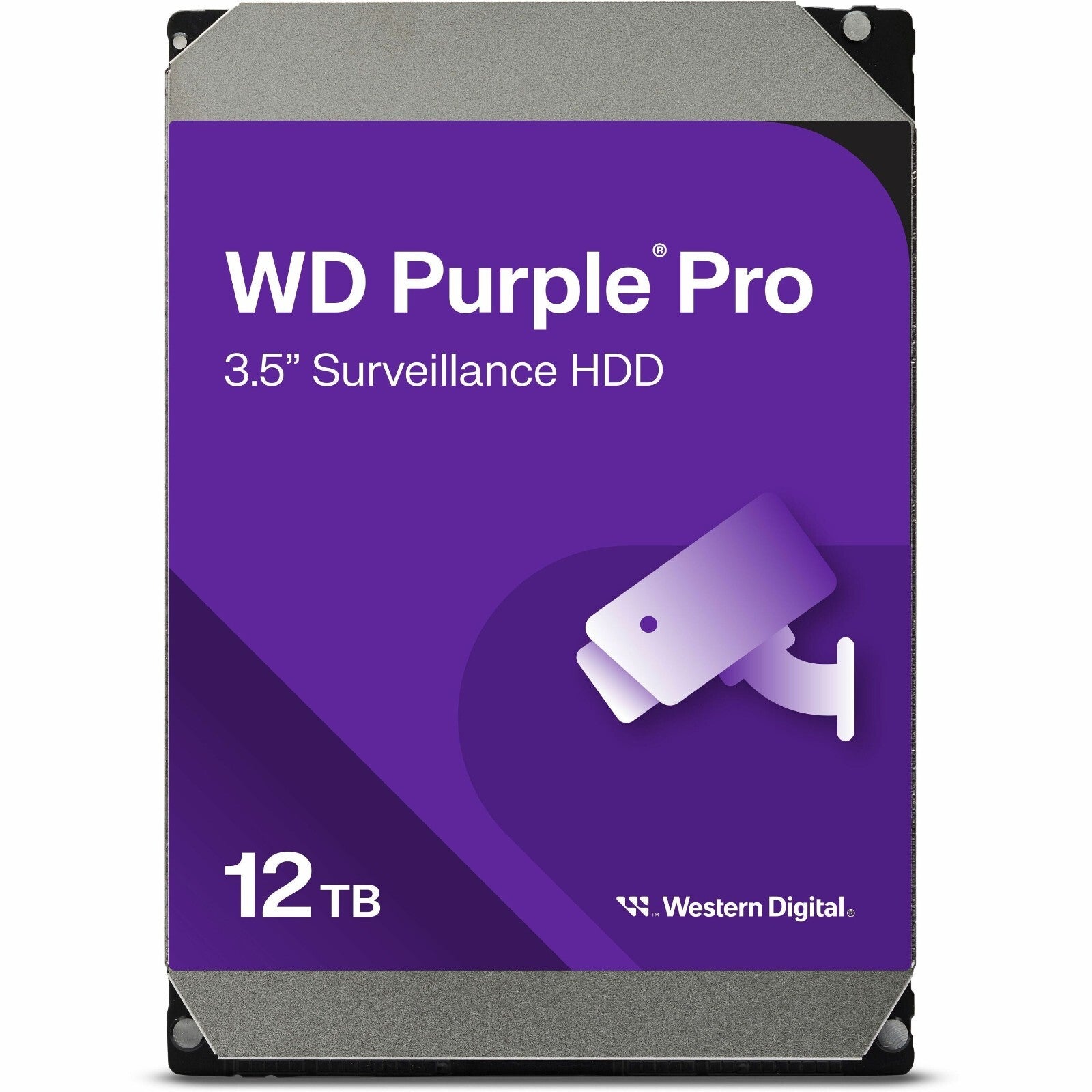 WD WD121PURP Purple Pro 12 TB Hard Drive 3.5" Internal - SATA (SATA/600) 7200rpm