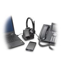 Plantronics PL-7S4B5AA W8220-SAVI 3IN1-OTH STEREO-UC-DECT 6.0-N