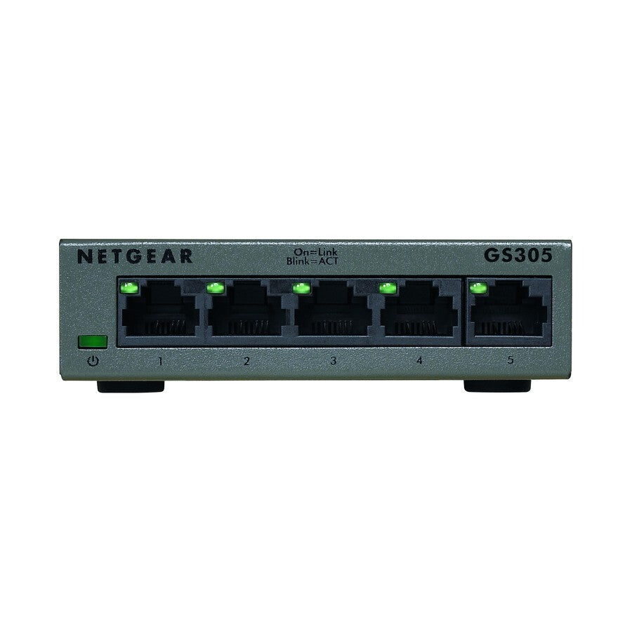 Netgear GS305-300PAS 5 Port Gigabit Network Unmanaged Ethernet Switch