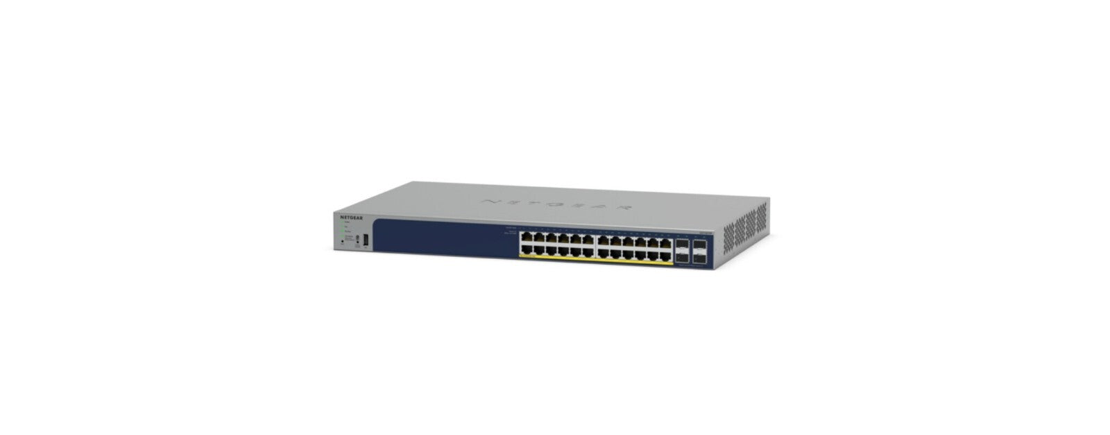 Netgear GS728TP-300NAS 24 Port Prosafe PoE SFP Gigabit Ethernet Managed Switch