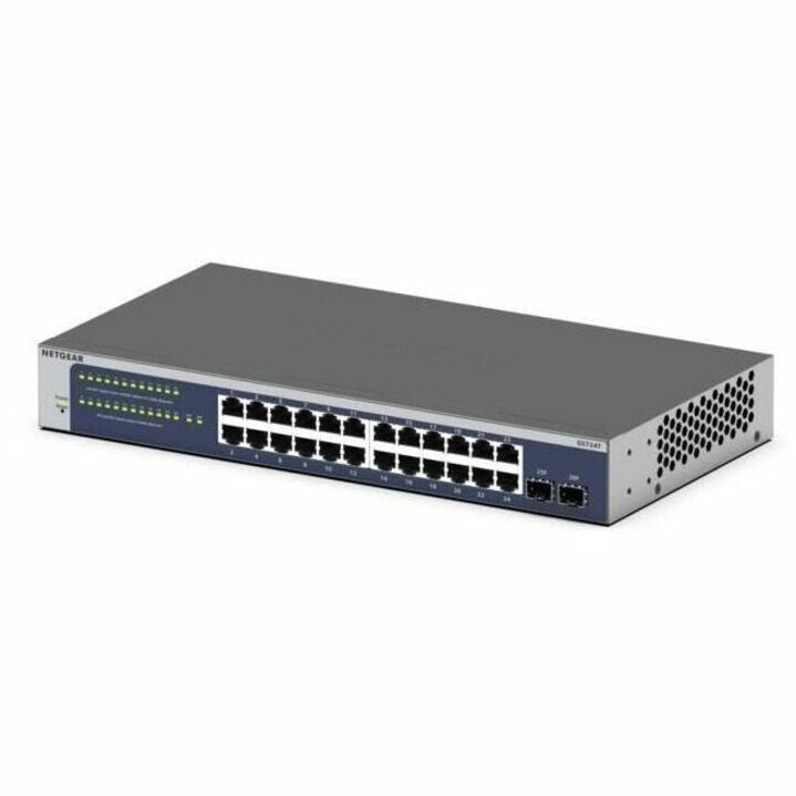 Netgear GS724T-600NAS 24 Port SFP Gigabit Ethernet Smart Managed Switch